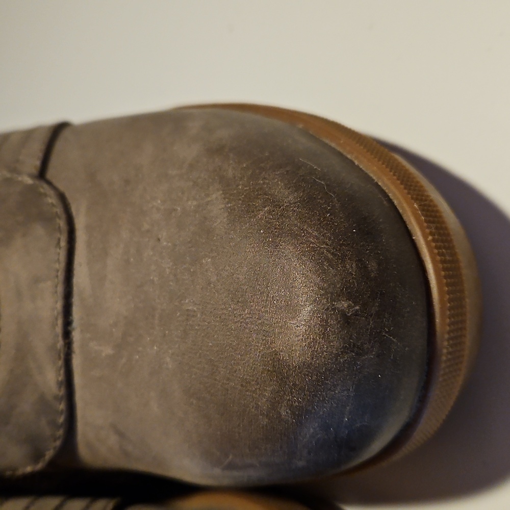 Sorel Women's Gray/Tan Wedge Boots - Picture 8 of 11